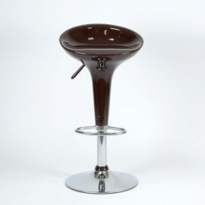 Барный стул Barneo N-100 Bomba темно-коричневый глянец в Ялуторовске - yalutorovsk.ok-mebel.com | фото 4