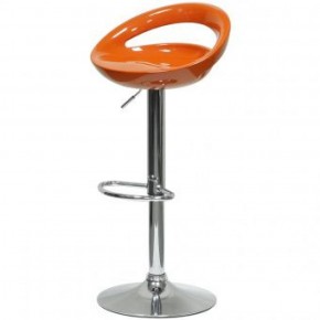 Барный стул Barneo N-6 Disco оранжевый глянец в Ялуторовске - yalutorovsk.ok-mebel.com | фото