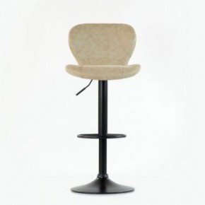 Барный стул Barneo N-86 Time / Black / VPU Beige Vintage PK970-1 в Ялуторовске - yalutorovsk.ok-mebel.com | фото 2