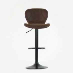 Барный стул Barneo N-86 Time / Black / VPU Brown Vintage коричневый винтаж PK970-18 в Ялуторовске - yalutorovsk.ok-mebel.com | фото 3