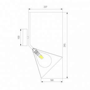 Бра Eurosvet Enigma 70161/1 черный в Ялуторовске - yalutorovsk.ok-mebel.com | фото 6