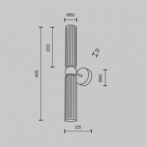 Бра Maytoni Antic MOD302WL-02GR1 в Ялуторовске - yalutorovsk.ok-mebel.com | фото 4