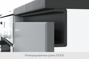 БЬЯНКА Кухонный гарнитур 1,6 белый/лиственница охотская/смоки софт в Ялуторовске - yalutorovsk.ok-mebel.com | фото 3