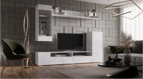 ДАЛЛАС Гостиная (модульная) цемент светлый в Ялуторовске - yalutorovsk.ok-mebel.com | фото