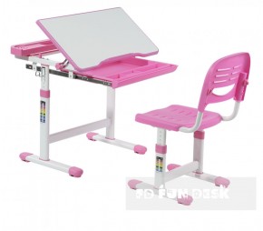 Комплект парта + стул трансформеры Cantare Pink в Ялуторовске - yalutorovsk.ok-mebel.com | фото
