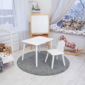 Детский комплект стол и стул «Облачко» Rolti Baby (белый/белый, массив березы/мдф) в Ялуторовске - yalutorovsk.ok-mebel.com | фото 2