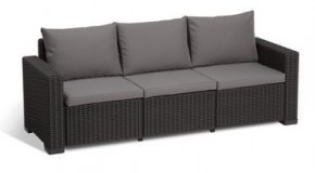 Диван Калифорния 3-х местный (California 3 Sofa), графит в Ялуторовске - yalutorovsk.ok-mebel.com | фото 2