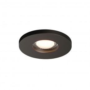 DK2036-BK Встраиваемый светильник влагозащ., IP 44, до 15 Вт, GU10, LED, черный, алюминий в Ялуторовске - yalutorovsk.ok-mebel.com | фото 3