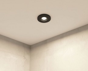 DK2036-BK Встраиваемый светильник влагозащ., IP 44, до 15 Вт, GU10, LED, черный, алюминий в Ялуторовске - yalutorovsk.ok-mebel.com | фото 7