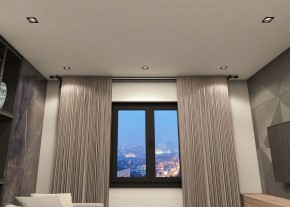 DK2061-BK Встраиваемый светильник IP 20, до 15 Вт, GU10, LED, черный, алюминий в Ялуторовске - yalutorovsk.ok-mebel.com | фото 3