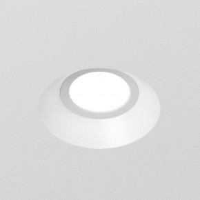 DK2081-WH Встраиваемый точечный светильник для натяжных ПВХ потолков INVIZ, IP 20, до 9 Вт, GU10, LED, белый, ABS-пластик в Ялуторовске - yalutorovsk.ok-mebel.com | фото