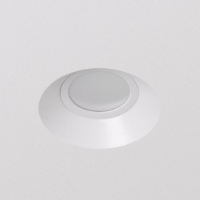 DK2081-WH Встраиваемый точечный светильник для натяжных ПВХ потолков INVIZ, IP 20, до 9 Вт, GU10, LED, белый, ABS-пластик в Ялуторовске - yalutorovsk.ok-mebel.com | фото 2