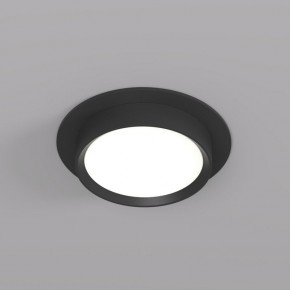DK2090-BK Встраиваемый светильник FLAT, IP 20, до 15 Вт, GX53, LED, черный, алюминий в Ялуторовске - yalutorovsk.ok-mebel.com | фото