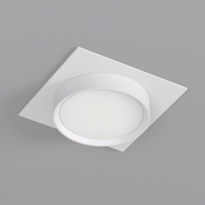 DK2091-WH Встраиваемый светильник FLAT, IP 20, до 15 Вт, GX53, LED, белый, алюминий в Ялуторовске - yalutorovsk.ok-mebel.com | фото 2