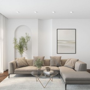 DK2091-WH Встраиваемый светильник FLAT, IP 20, до 15 Вт, GX53, LED, белый, алюминий в Ялуторовске - yalutorovsk.ok-mebel.com | фото 5