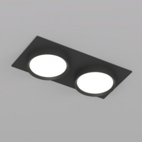 DK2092-BK Встраиваемый светильник FLAT, IP 20, до 15 Вт, GX53, LED, черный, алюминий в Ялуторовске - yalutorovsk.ok-mebel.com | фото 4