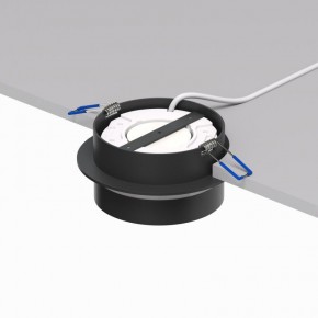DK2100-BK Встраиваемый светильник NIKO, IP 20, до 15 Вт, GX53, LED, черный, акрил, алюминий в Ялуторовске - yalutorovsk.ok-mebel.com | фото 4