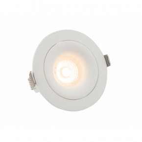 DK2120-WH Встраиваемый светильник, IP 20, 50 Вт, GU10, белый, алюминий в Ялуторовске - yalutorovsk.ok-mebel.com | фото