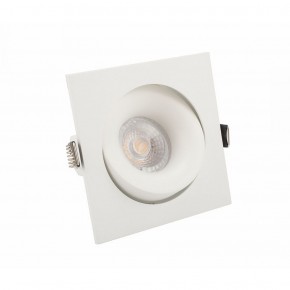 DK2121-WH Встраиваемый светильник, IP 20, 50 Вт, GU10, белый, алюминий в Ялуторовске - yalutorovsk.ok-mebel.com | фото