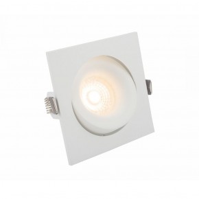 DK2121-WH Встраиваемый светильник, IP 20, 50 Вт, GU10, белый, алюминий в Ялуторовске - yalutorovsk.ok-mebel.com | фото 2