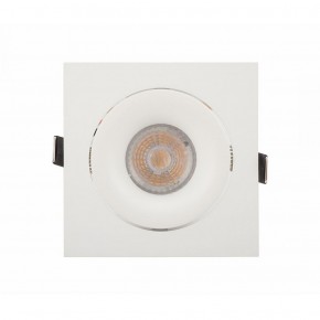 DK2121-WH Встраиваемый светильник, IP 20, 50 Вт, GU10, белый, алюминий в Ялуторовске - yalutorovsk.ok-mebel.com | фото 3