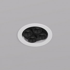 DK2510-WB Встраиваемый светильник SPACE со светодиодом d65 220V 8W 38° 4000К IP20 белый/черный алюминий в Ялуторовске - yalutorovsk.ok-mebel.com | фото 2