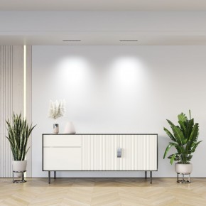 DK2515-WB Встраиваемый светильник SPACE со светодиодом L240mm 220V 20W 38° 4000К IP20 белый/черный алюминий в Ялуторовске - yalutorovsk.ok-mebel.com | фото 7