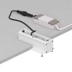 DK2531-WB Встраиваемый светильник SPACE со светодиодом под шпатлевку L126mm 220V 10W 38° 4000К IP20 белый/черный алюминий в Ялуторовске - yalutorovsk.ok-mebel.com | фото 5