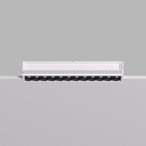 DK2532-WB Встраиваемый светильник SPACE со светодиодом под шпатлевку L240mm 220V 20W 38° 4000К IP20 белый/черный алюминий в Ялуторовске - yalutorovsk.ok-mebel.com | фото 3