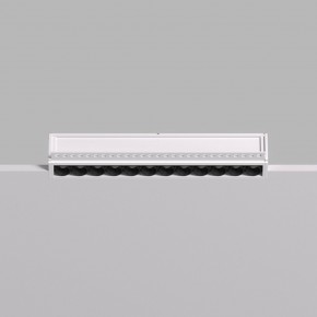 DK2532-WB Встраиваемый светильник SPACE со светодиодом под шпатлевку L240mm 220V 20W 38° 4000К IP20 белый/черный алюминий в Ялуторовске - yalutorovsk.ok-mebel.com | фото 4