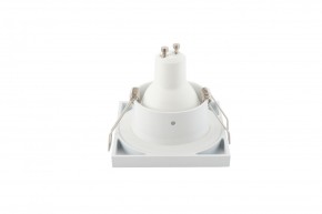 DK3014-WH Встраиваемый светильник влагозащ., IP 44, 50 Вт, GU10, белый, алюминий в Ялуторовске - yalutorovsk.ok-mebel.com | фото 5