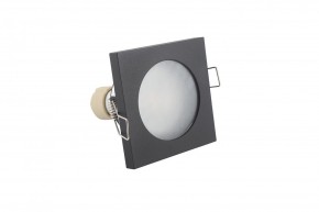 DK3015-BK Встраиваемый светильник влагозащ., IP 44, 50 Вт, GU10, черный, алюминий в Ялуторовске - yalutorovsk.ok-mebel.com | фото 4