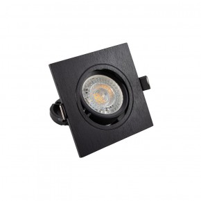 DK3021-BK Встраиваемый светильник, IP 20, 10 Вт, GU5.3, LED, черный, пластик в Ялуторовске - yalutorovsk.ok-mebel.com | фото 2