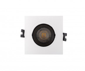 DK3021-WB Встраиваемый светильник, IP 20, 10 Вт, GU5.3, LED, белый/черный, пластик в Ялуторовске - yalutorovsk.ok-mebel.com | фото