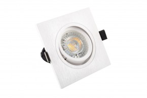 DK3021-WH Встраиваемый светильник, IP 20, 10 Вт, GU5.3, LED, белый, пластик в Ялуторовске - yalutorovsk.ok-mebel.com | фото