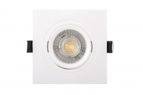 DK3021-WH Встраиваемый светильник, IP 20, 10 Вт, GU5.3, LED, белый, пластик в Ялуторовске - yalutorovsk.ok-mebel.com | фото 2