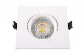 DK3021-WH Встраиваемый светильник, IP 20, 10 Вт, GU5.3, LED, белый, пластик в Ялуторовске - yalutorovsk.ok-mebel.com | фото 3