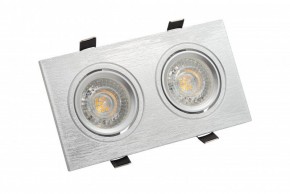 DK3022-CM Встраиваемый светильник, IP 20, 10 Вт, GU5.3, LED, серый, пластик в Ялуторовске - yalutorovsk.ok-mebel.com | фото 3