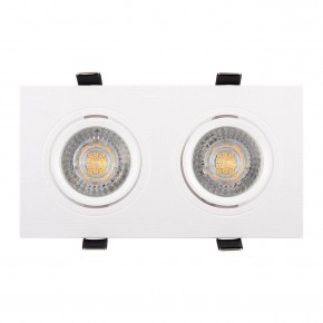 DK3022-WH Встраиваемый светильник, IP 20, 10 Вт, GU5.3, LED, белый, пластик в Ялуторовске - yalutorovsk.ok-mebel.com | фото 2