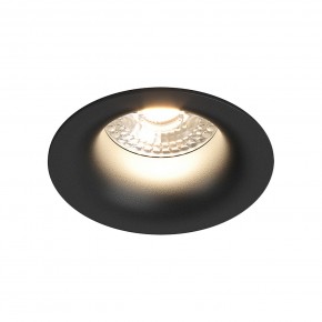 DK3024-BK Встраиваемый светильник, IP 20, 10 Вт, GU5.3, LED, черный, пластик в Ялуторовске - yalutorovsk.ok-mebel.com | фото