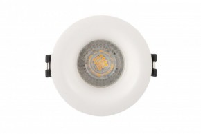DK3024-WH Встраиваемый светильник, IP 20, 10 Вт, GU5.3, LED, белый, пластик в Ялуторовске - yalutorovsk.ok-mebel.com | фото 2