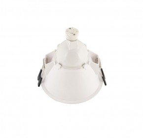 DK3026-WG Встраиваемый светильник, IP 20, 10 Вт, GU5.3, LED, белый/золотой, пластик в Ялуторовске - yalutorovsk.ok-mebel.com | фото 3