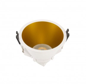 DK3026-WG Встраиваемый светильник, IP 20, 10 Вт, GU5.3, LED, белый/золотой, пластик в Ялуторовске - yalutorovsk.ok-mebel.com | фото 2