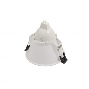 DK3026-WH Встраиваемый светильник, IP 20, 10 Вт, GU5.3, LED, белый, пластик в Ялуторовске - yalutorovsk.ok-mebel.com | фото 3