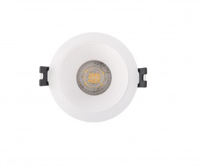 DK3027-WH Встраиваемый светильник, IP 20, 10 Вт, GU5.3, LED, белый, пластик в Ялуторовске - yalutorovsk.ok-mebel.com | фото 1
