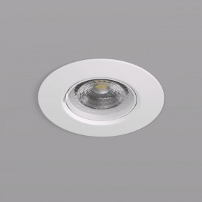 DK3028-WH Встраиваемый светильник, IP 20, 10 Вт, GU5.3, LED, белый, пластик в Ялуторовске - yalutorovsk.ok-mebel.com | фото 2