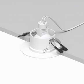 DK3028-WH Встраиваемый светильник, IP 20, 10 Вт, GU5.3, LED, белый, пластик в Ялуторовске - yalutorovsk.ok-mebel.com | фото 3