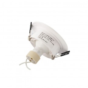 DK3029-WH Встраиваемый светильник, IP 20, 10 Вт, GU5.3, LED, белый, пластик в Ялуторовске - yalutorovsk.ok-mebel.com | фото 3