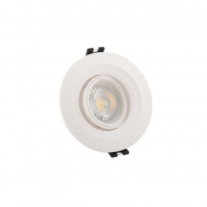 DK3029-WH Встраиваемый светильник, IP 20, 10 Вт, GU5.3, LED, белый, пластик в Ялуторовске - yalutorovsk.ok-mebel.com | фото 4