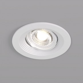 DK3029-WH Встраиваемый светильник, IP 20, 10 Вт, GU5.3, LED, белый, пластик в Ялуторовске - yalutorovsk.ok-mebel.com | фото